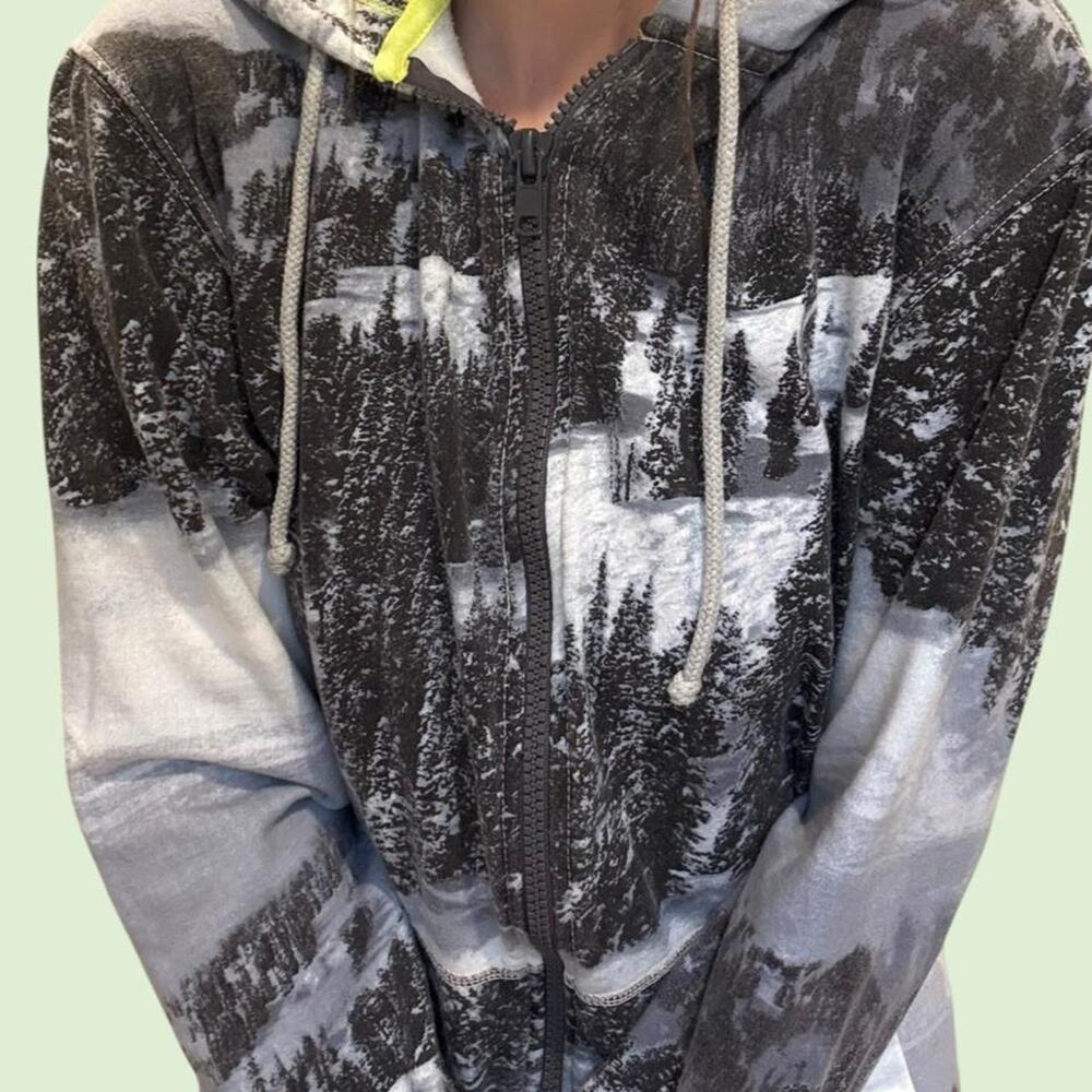 American eagle scenic mountain onesie